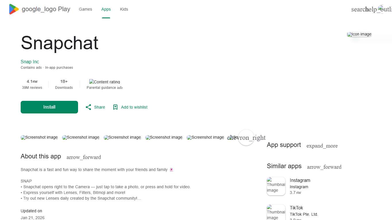 Snapchat - Apps on Google Play